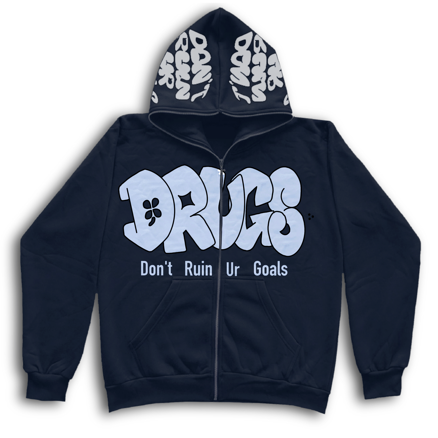 D.R.U.G.S Statement Zip-Up