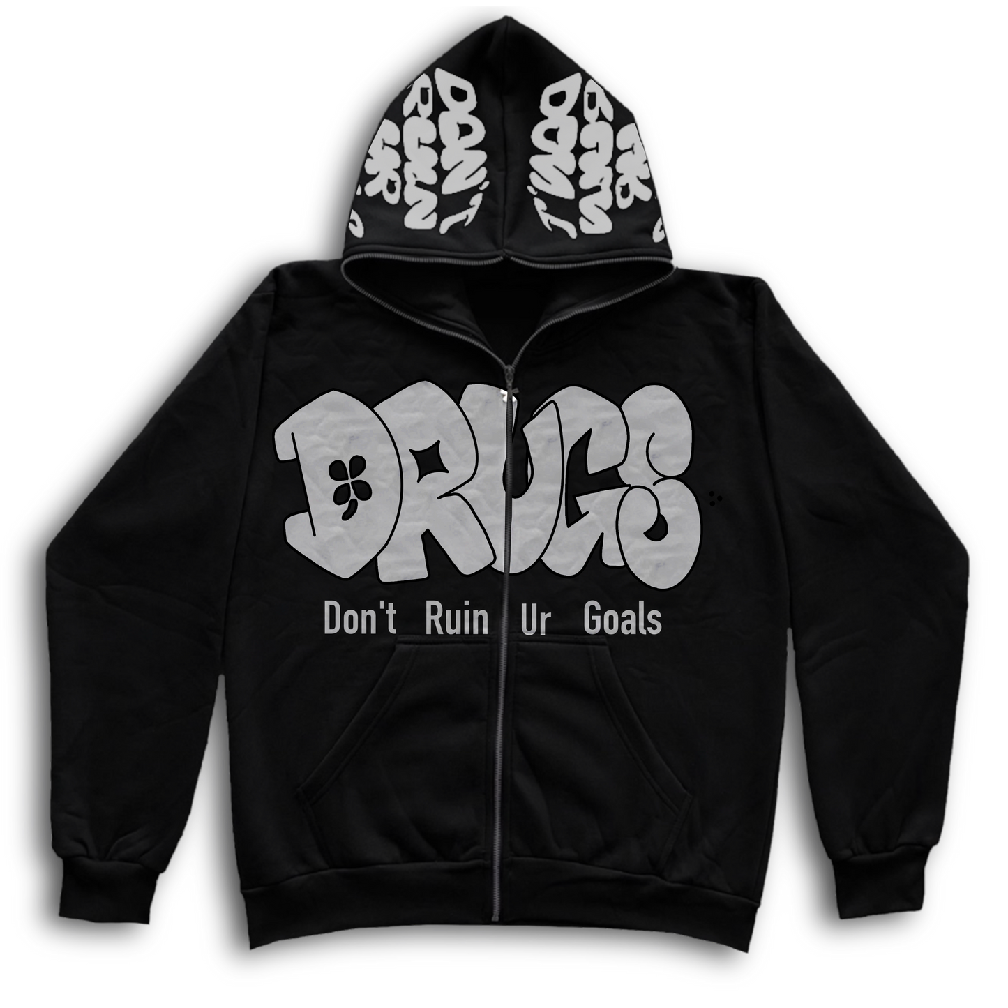 D.R.U.G.S Statement Zip-Up